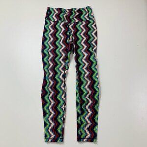 Patagonia Leggings Aztec Timber Striped Chevron Tights Active Athletic Yoga Hike